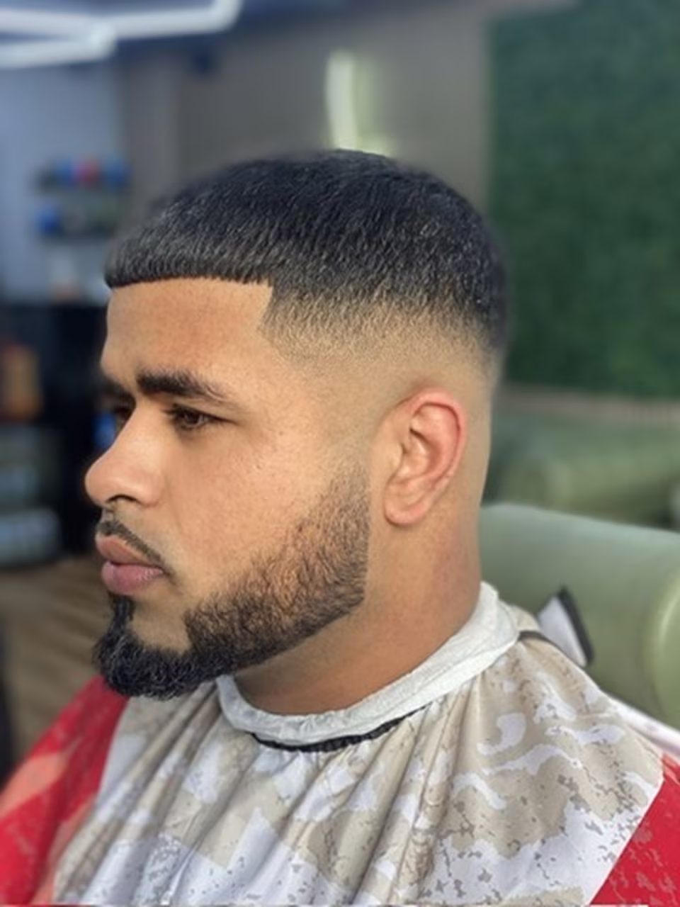 Buzz cut, line up and beard trim at Prestige Barbers Yardley